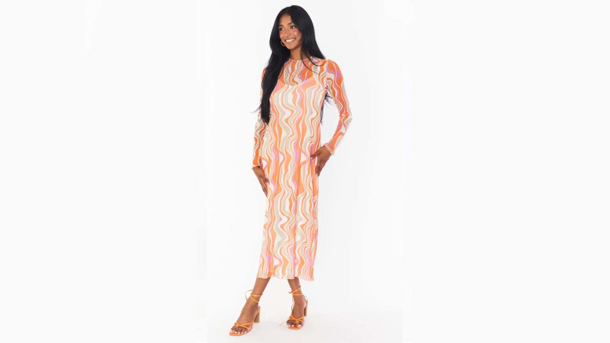 striped dress